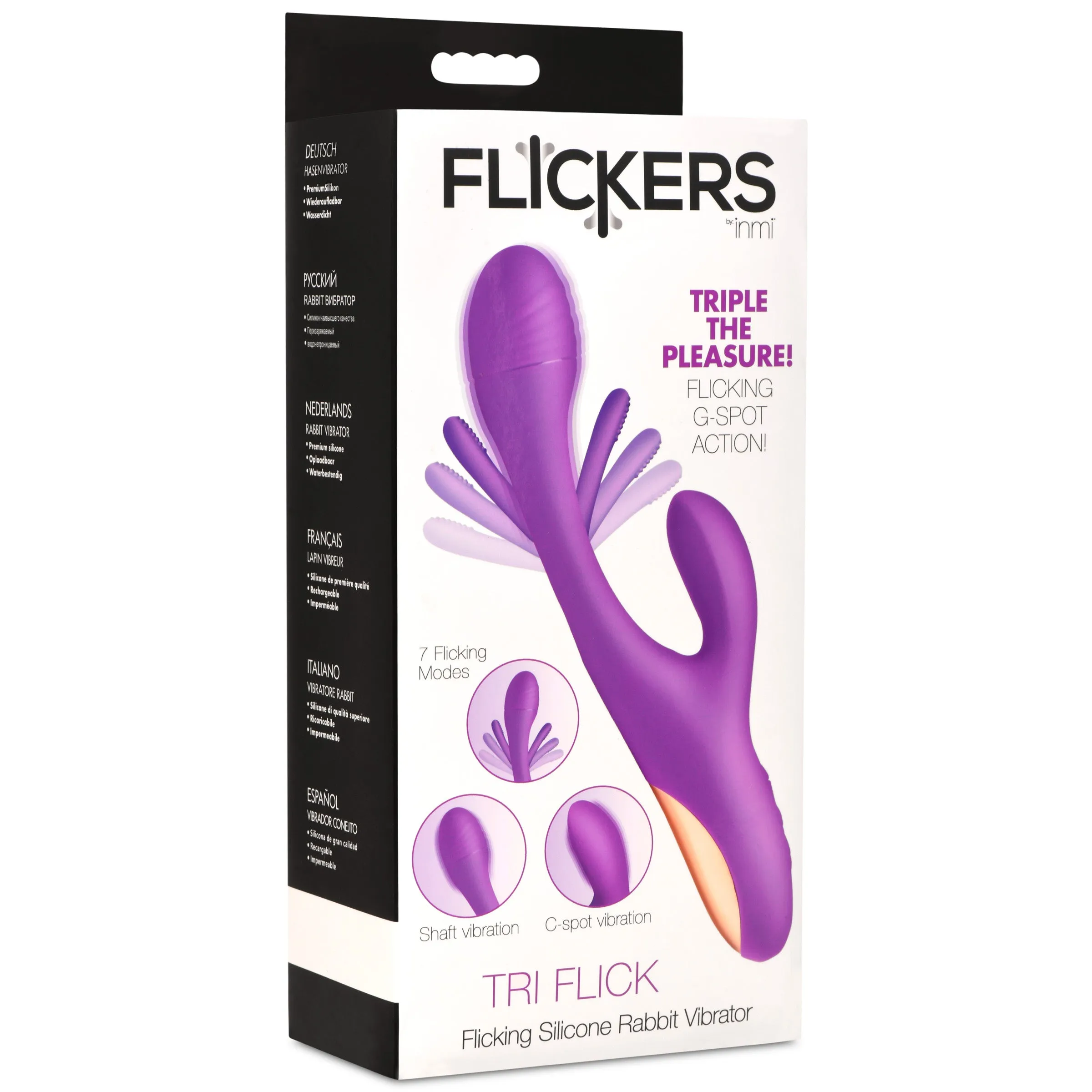 Tri Flick Rabbit Vibrator