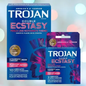 Trojan Double Ecstasy Condoms