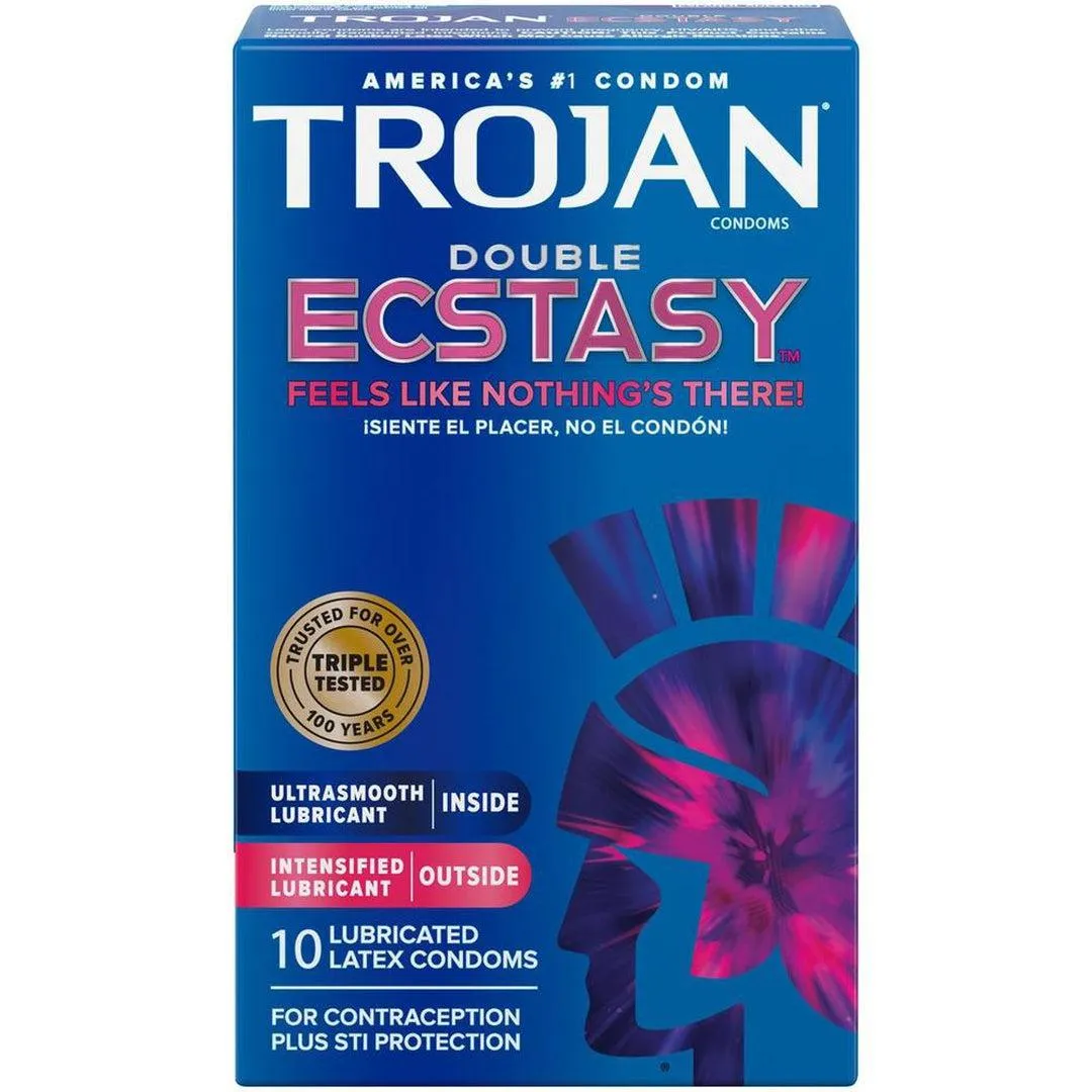 Trojan Double Ecstasy Condoms