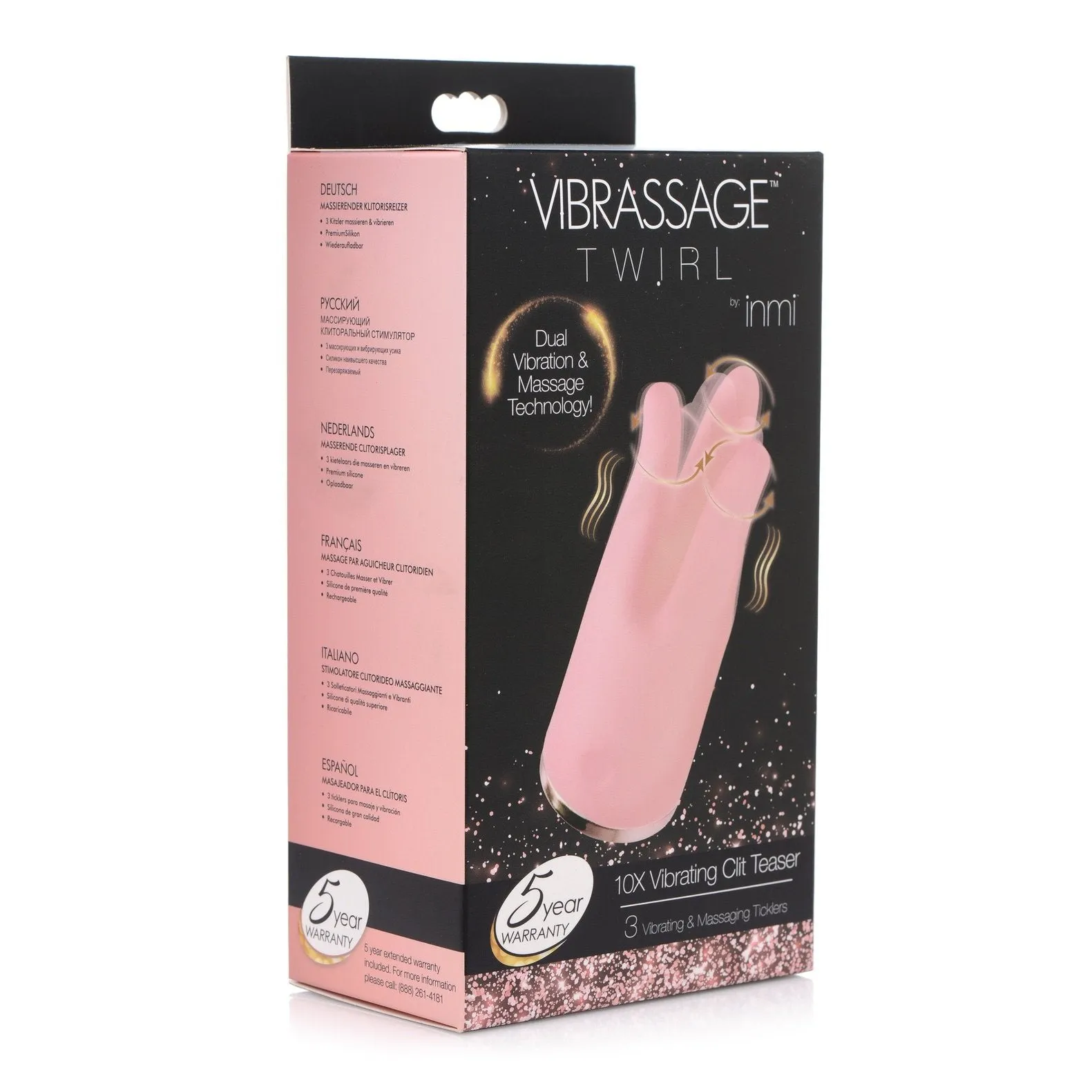 Vibrassage Twirl 10x Vibrating Clit Teaser
