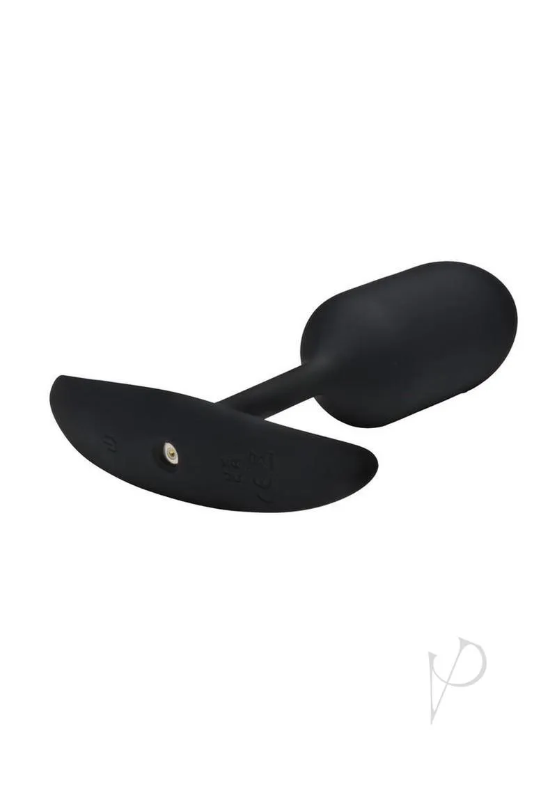 Vibrating Weight Silicone Plug Blk