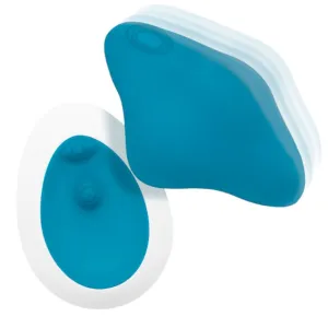 Vibrator pentru chilot INTENSE SAMANTHA. pentru stimularea clitorisului. control prin telecomandă. cu 10 funcții de vibrație. albastru