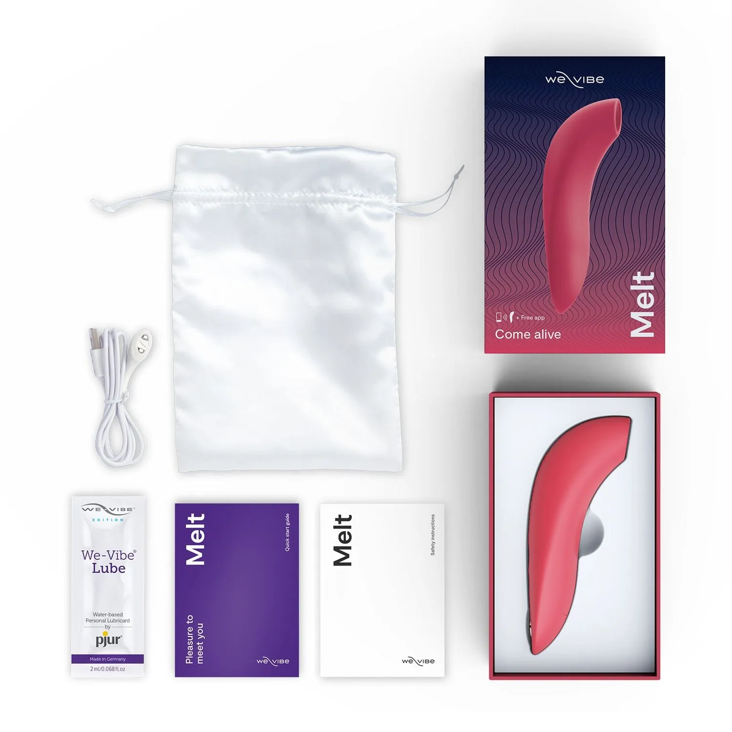 WE VIBE - Melt by We-Vibe App-Controlled Clitoral Air Stimulator