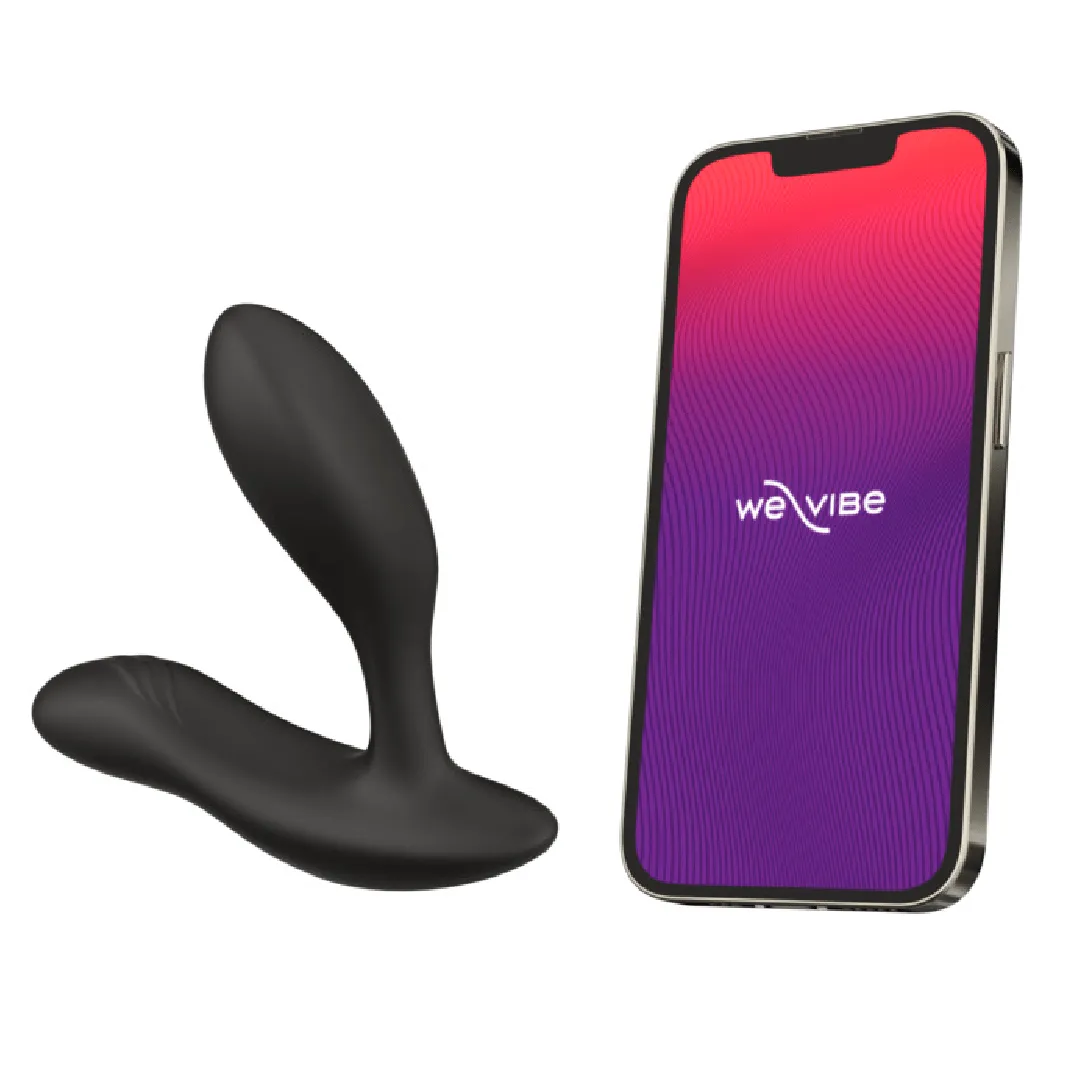 We-Vibe Vector  App Controlled Adjustable Prostate Massager - Black