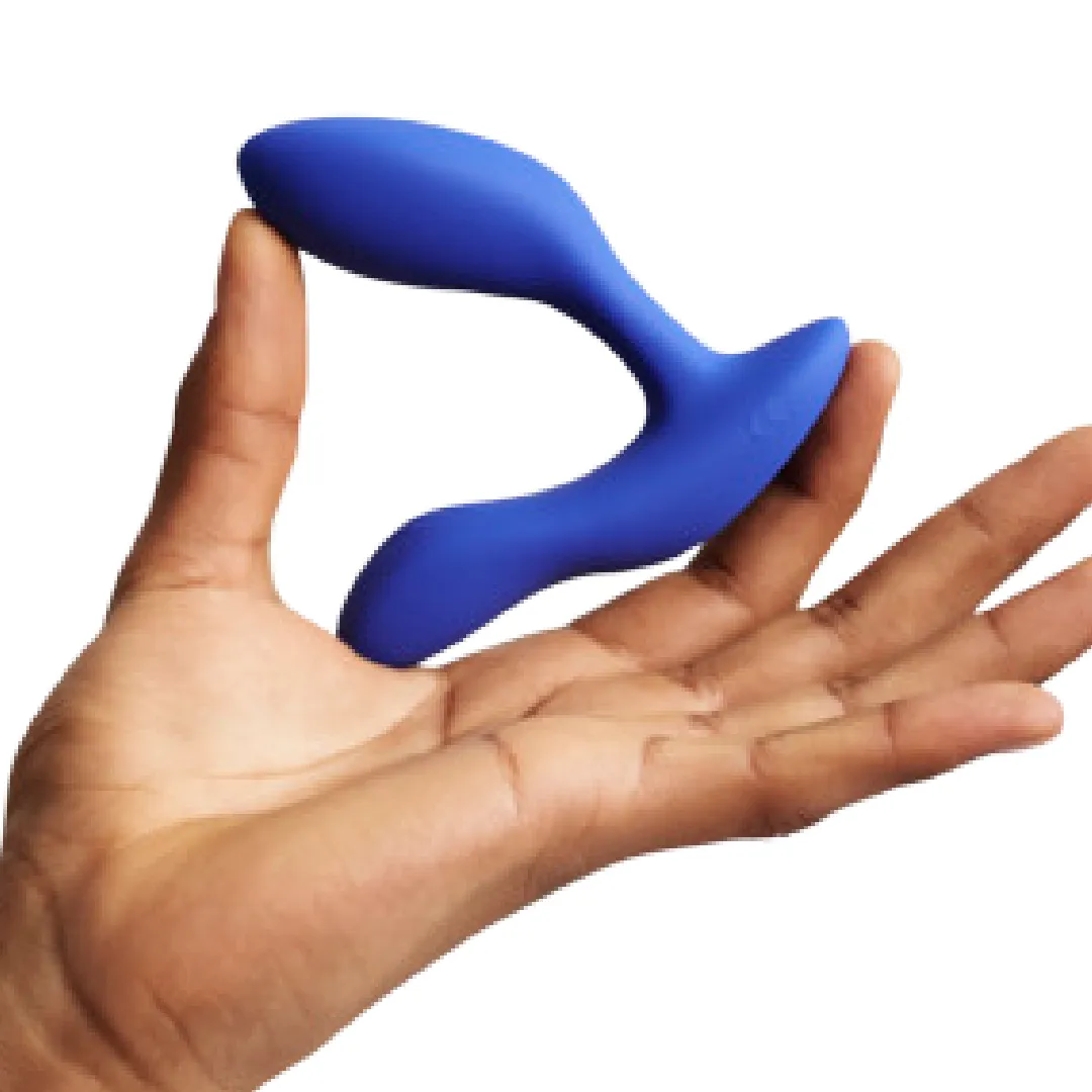 We-Vibe Vector  App Controlled Adjustable Prostate Massager - Blue
