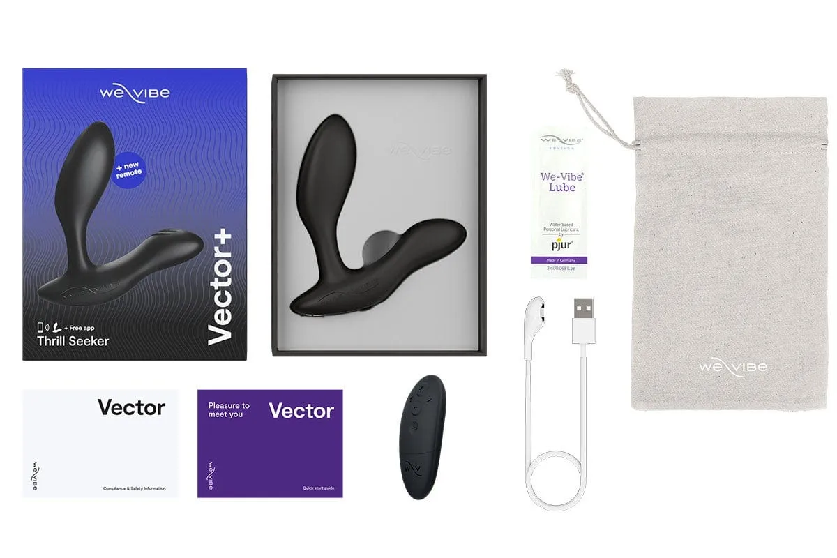 WE VIBE - Vector  App-Controlled Remote Control Anal Plug