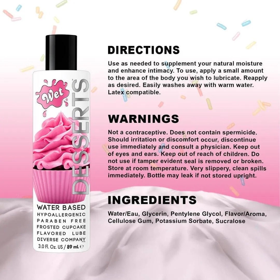 Wet Desserts Frosted Cupcake Lubricant 🧁