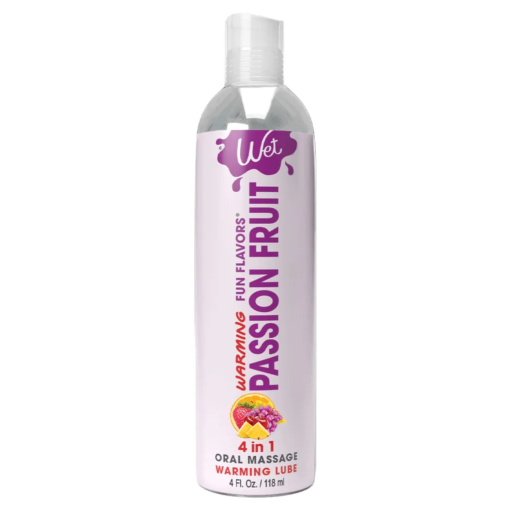 Wet Fun Flavors 4-in-1 Passion Fruit Warming Lubricant