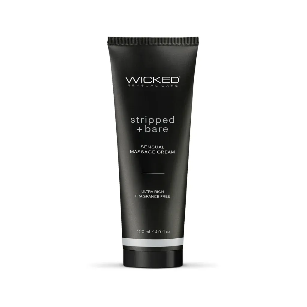 Wicked Sensual Massage Cream Stripped & Bare