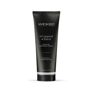 Wicked Sensual Massage Cream Stripped & Bare