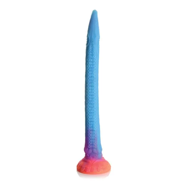 XR - Creature Cocks Glow in the Dark Makara Silicone Snake Dildo 18 (Multi Colour)