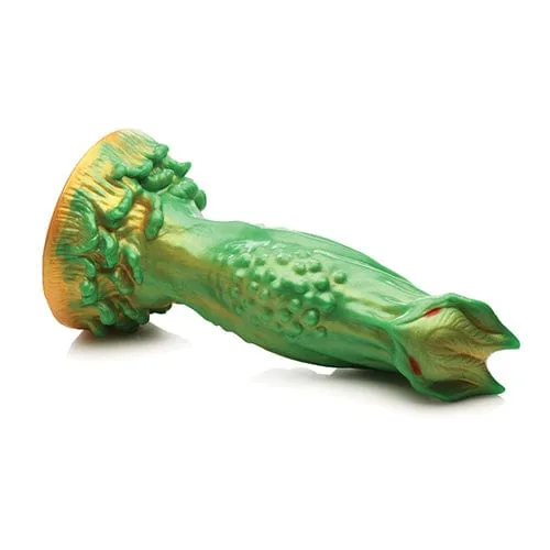 XR - Creature Cocks Nebula Alien Silicone Dildo 7.6 (Green)