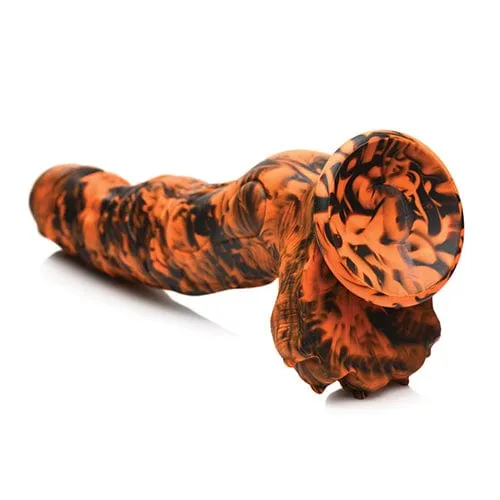XR - Creature Cocks Sabertooth Silicone Dildo 11.2 (Orange)