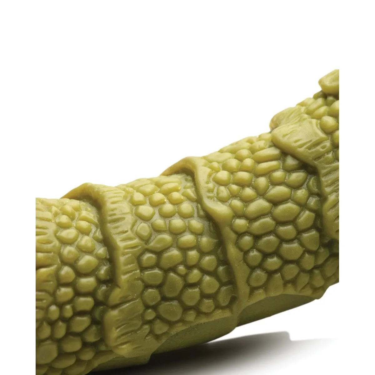 XR - Creature Cocks Swamp Monster Scaly Silicone Dildo 9.4 (Green)