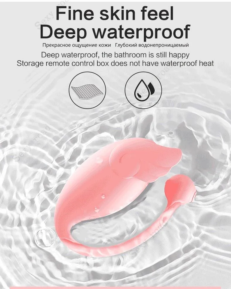 ZALO  G-Spot Clitoris Stimulation Vibrator Body Sensing Remote Control Vaginal Silicone