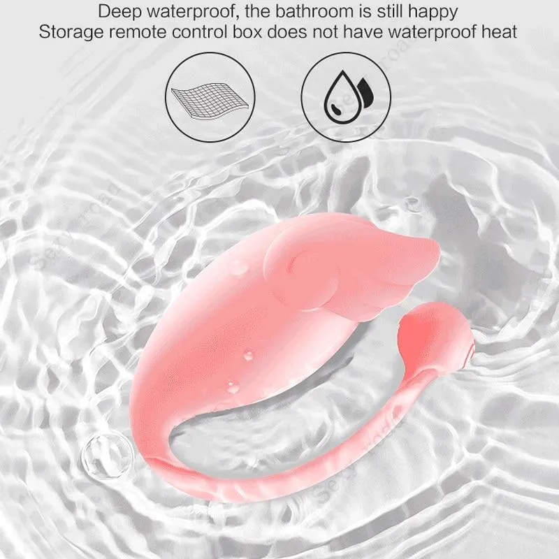 ZALO  G-Spot Clitoris Stimulation Vibrator Body Sensing Remote Control Vaginal Silicone